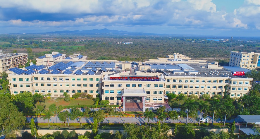 梅瓦大學位於印度拉賈斯坦邦，卻遭學生指出其護理學位未通過拉賈斯坦護理委員會（RNC）及印度護理委員會（INC）的認證。圖／截自《喀什米爾觀察報》（Kashmir Observer）報導