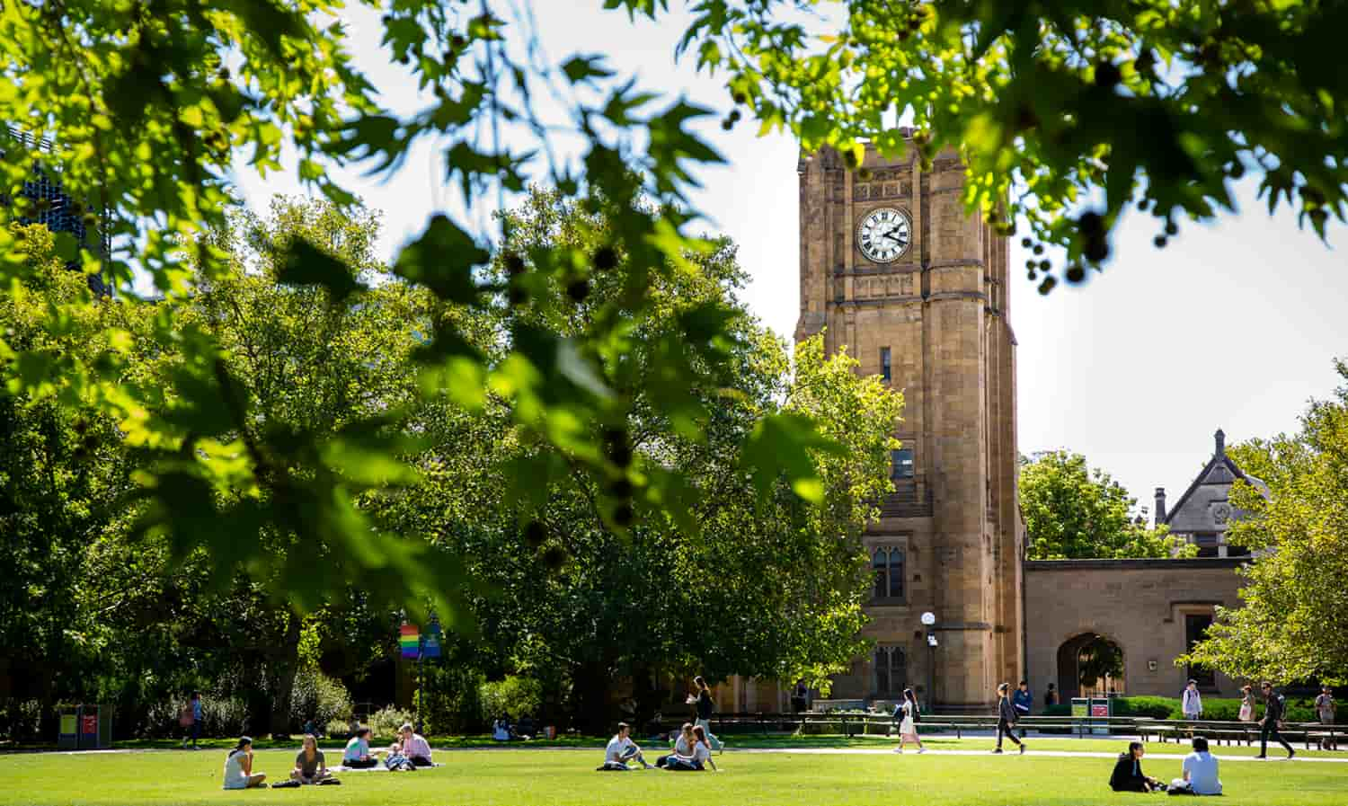 墨爾本大學（The University of Melbourne）反對留學生政策，他們表示，預計2025年將收取11000名國際學生，政策不僅限制人數，更將使大學損失約為8500萬美元。　圖／截自墨爾本大學官網