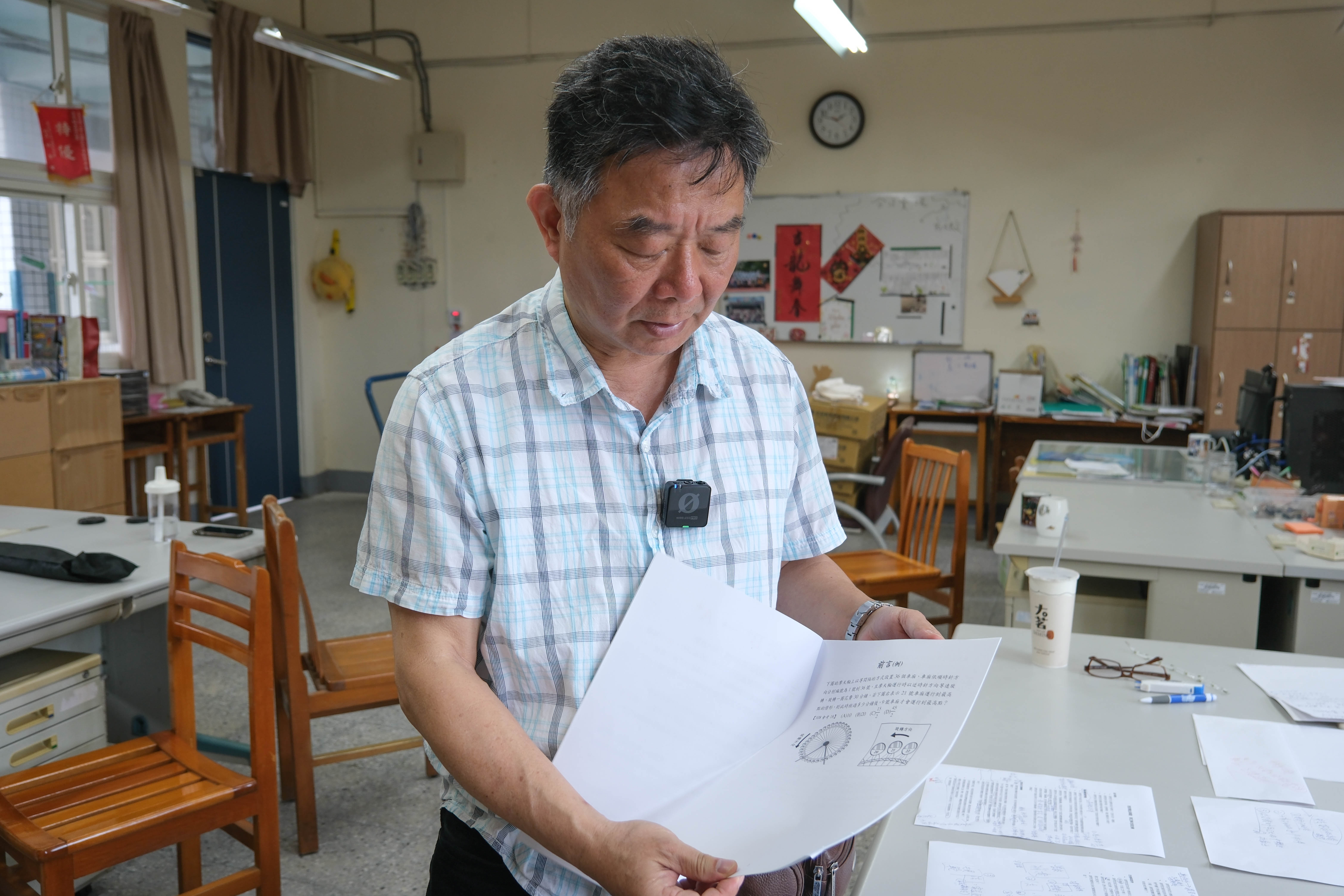 葉亞寧表示自己會透過運動、看風景來調整心態，抽離當前壓力的處境。　圖／楊凱傑攝