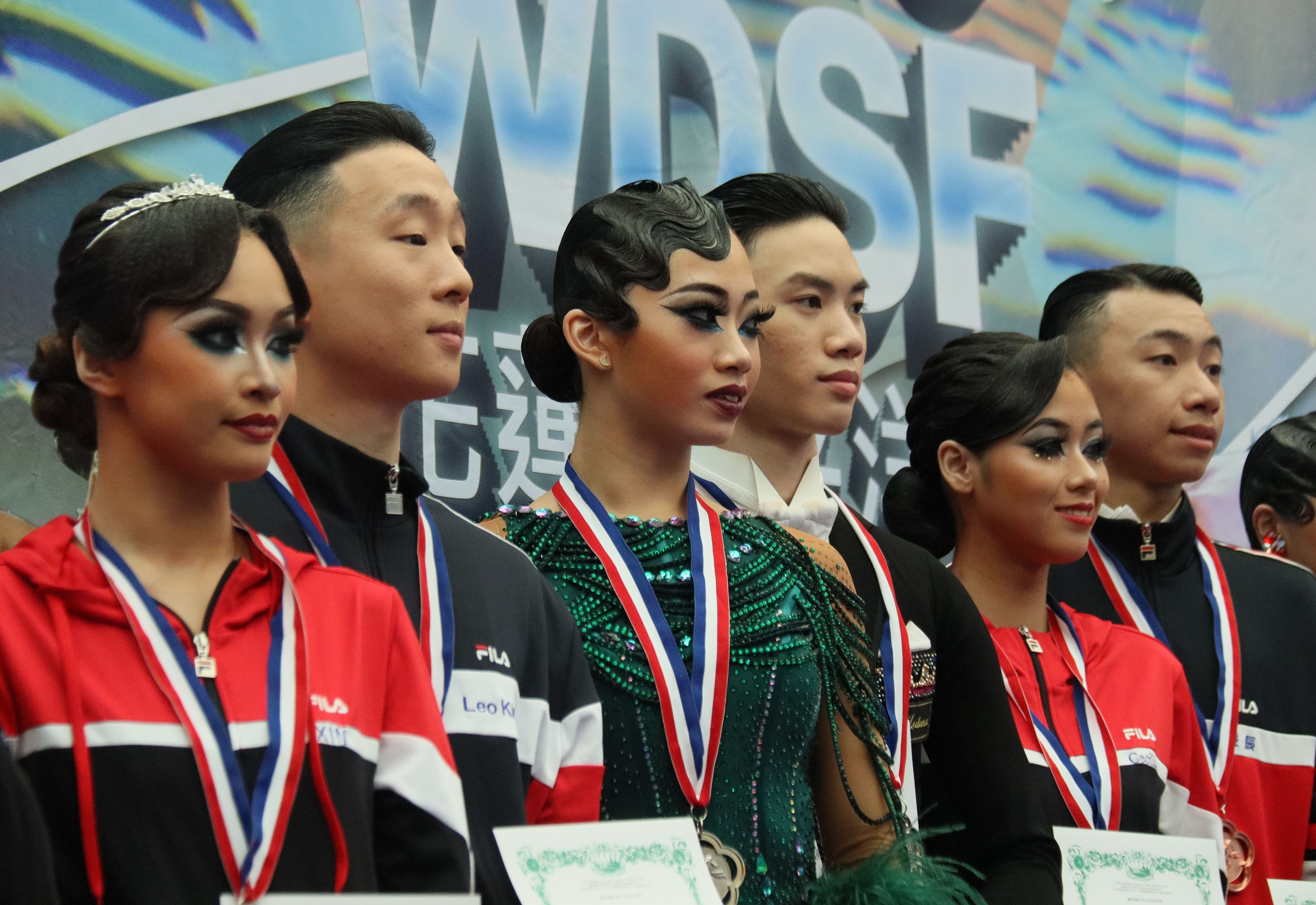 WDSF睽違五年重返台灣　謝汶芯林立師生共舞奪冠