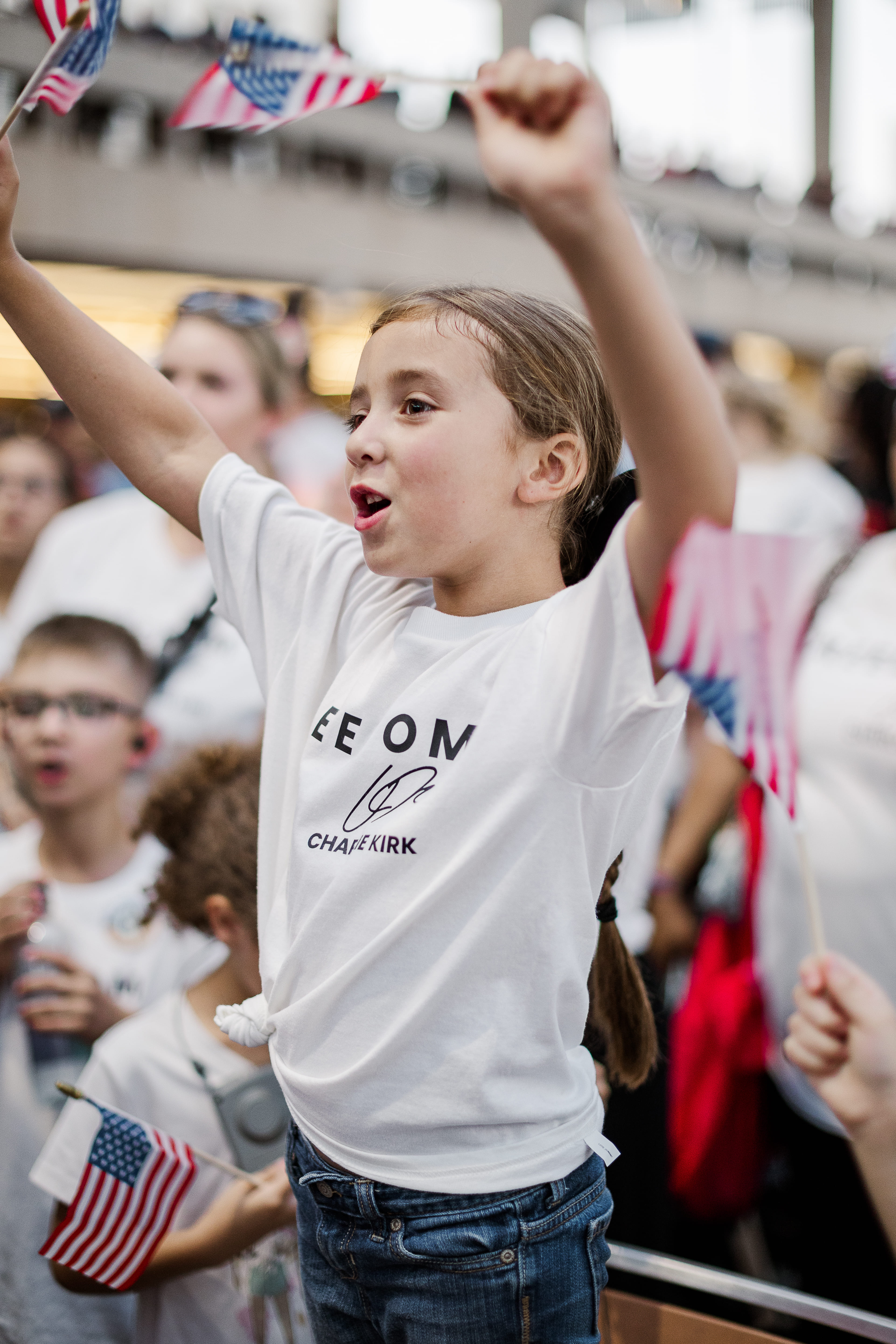 與會民眾不僅限於德州大學學生，也有社區居民及來自各地的社會人士、孩童前來參與守夜活動。　圖／維多利亞．賓克利提供