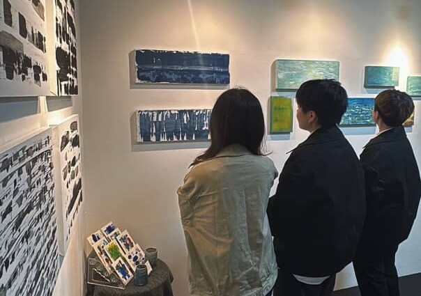 陳品慈會記下觀眾的多元解讀作為創作養分，為他下一階段的作品帶來靈感。　圖／N°0｜GALLERY 零號藝術提供