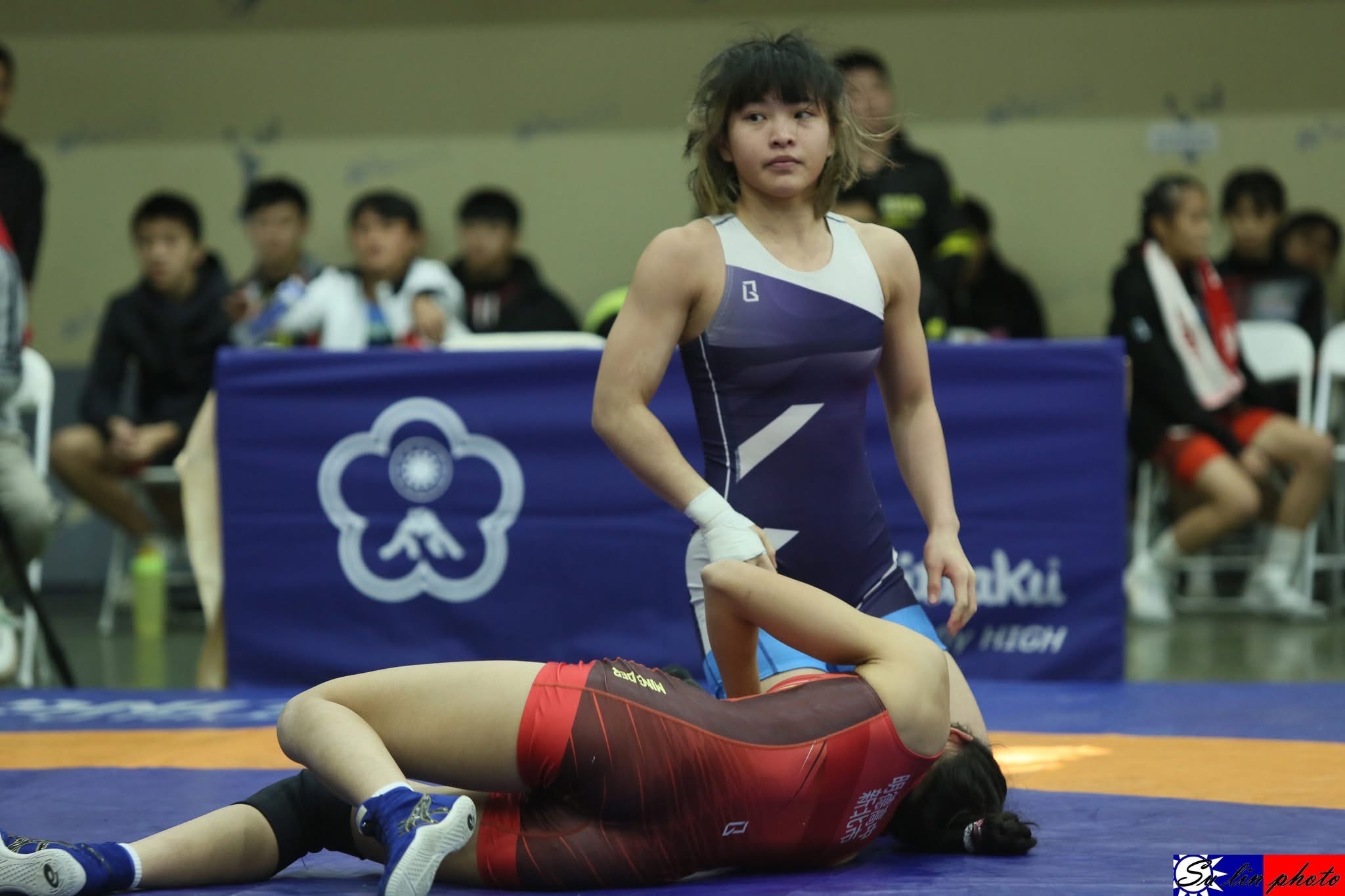 對於曾怡瑄來說，角力給予她很大的成就感，雖然不喜歡競爭，但依然享受場上的搏鬥。　圖／曾怡瑄提供