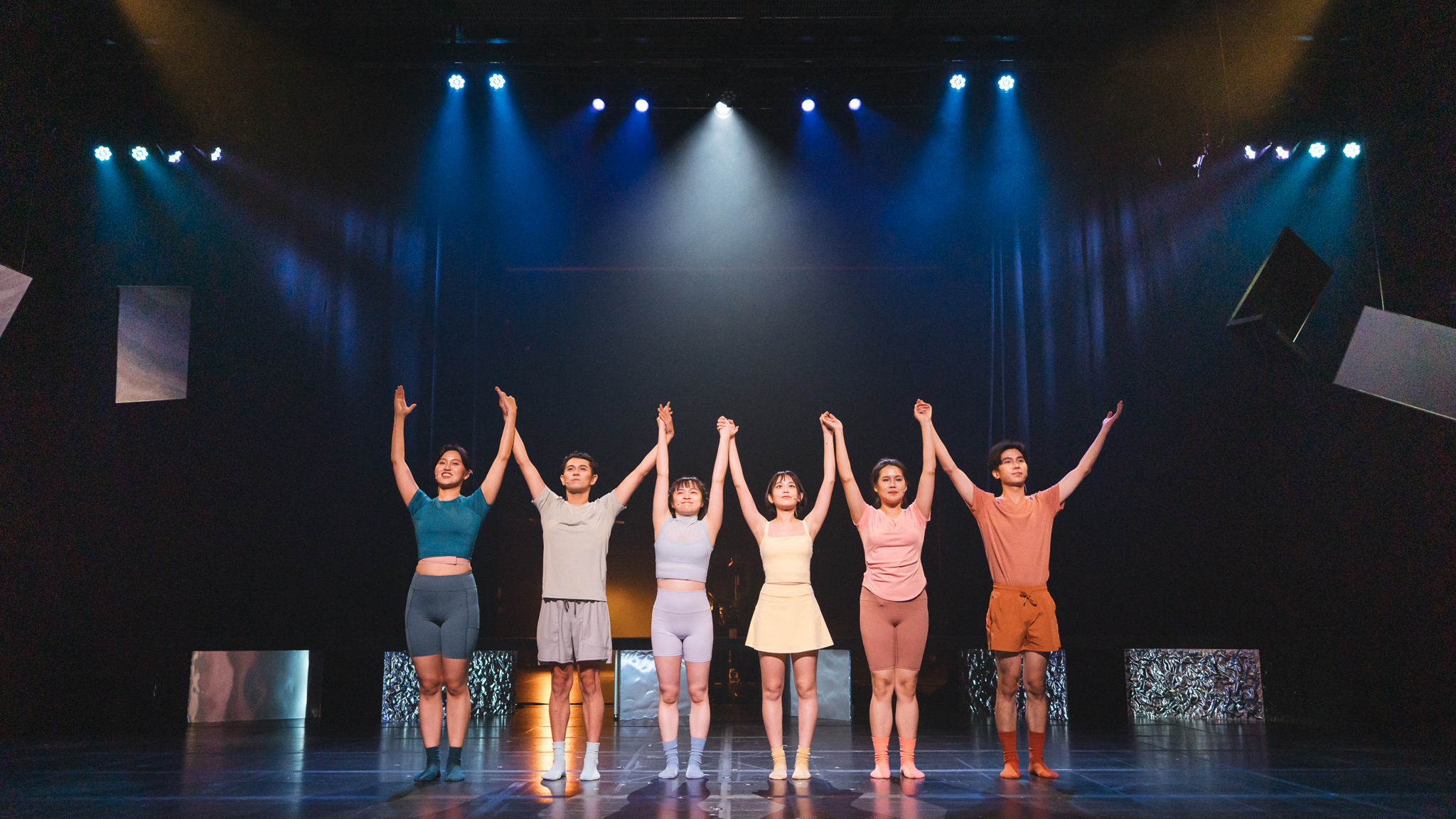 劇團認為教育性議題較沈重，因此決定以輕鬆、詼諧的戲劇形式，呈現「容貌焦慮」議題。　圖／陳宥中提供