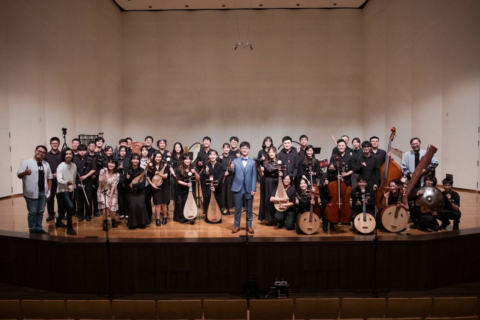 在專場尾聲，陳睿霆如此總結：「我想要描繪的事情很簡單，其實就是緣分而已。」　圖／陳睿霆提供