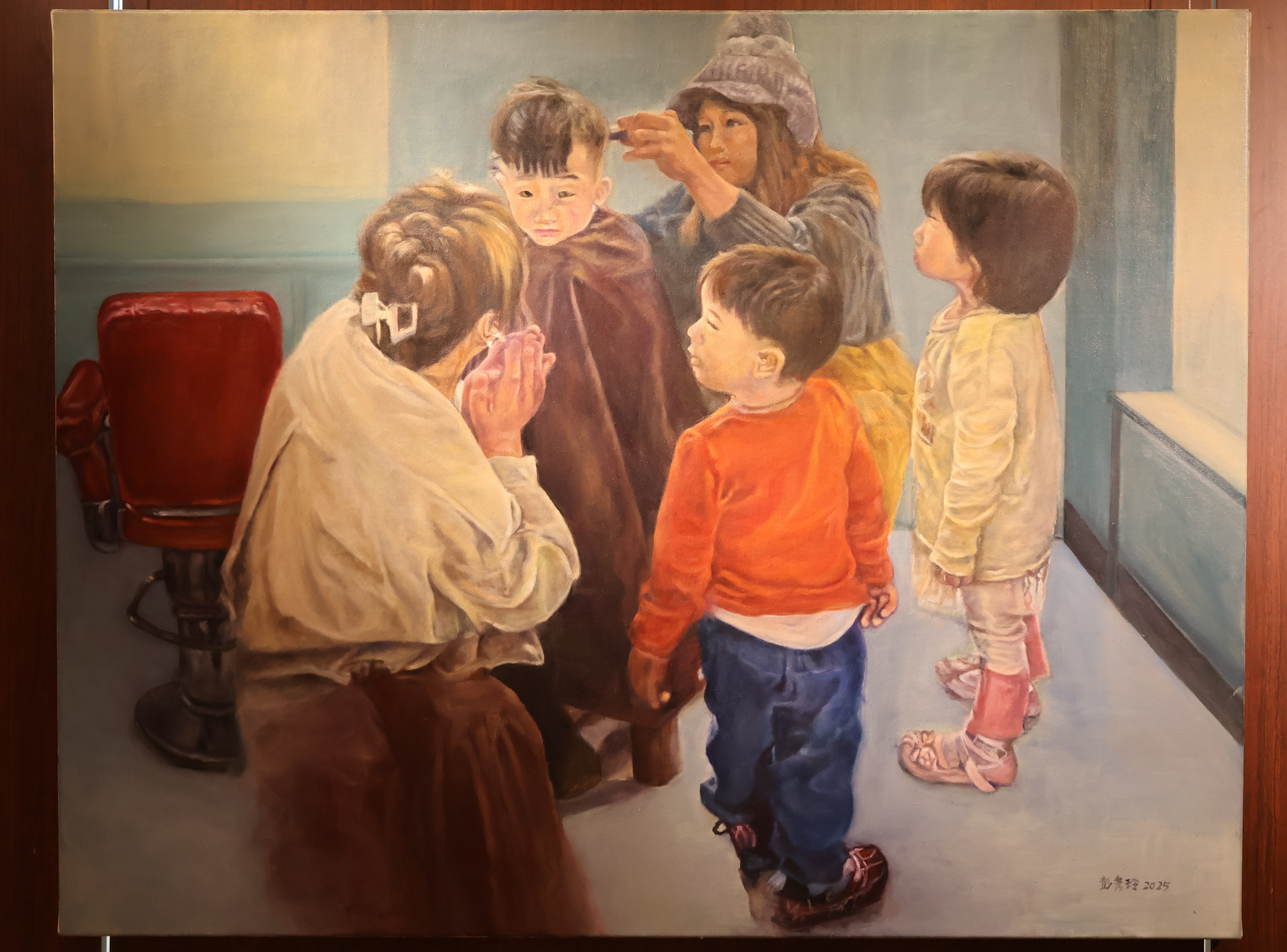 彭秀玲表示，雖然母親有時說話比較直接且傷人，但經過創作才發覺，母親只是以不同的方式表達愛。　圖／陳雙攝