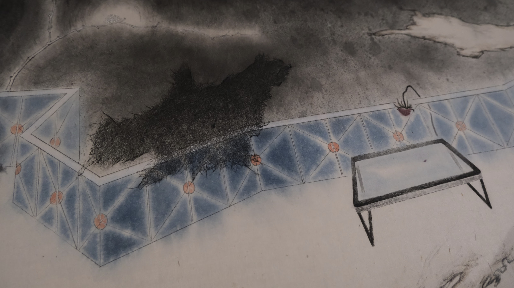 水墨暈染無人之地　陳薇如於畫作寄託情感