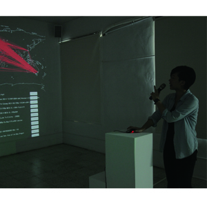新媒體藝術展　互動裝置剖析網路現況